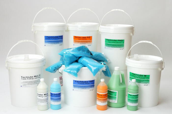 Techlube Cable Lubricants For Cable Pulling Power, Fibre Optic & Telecoms Cables 